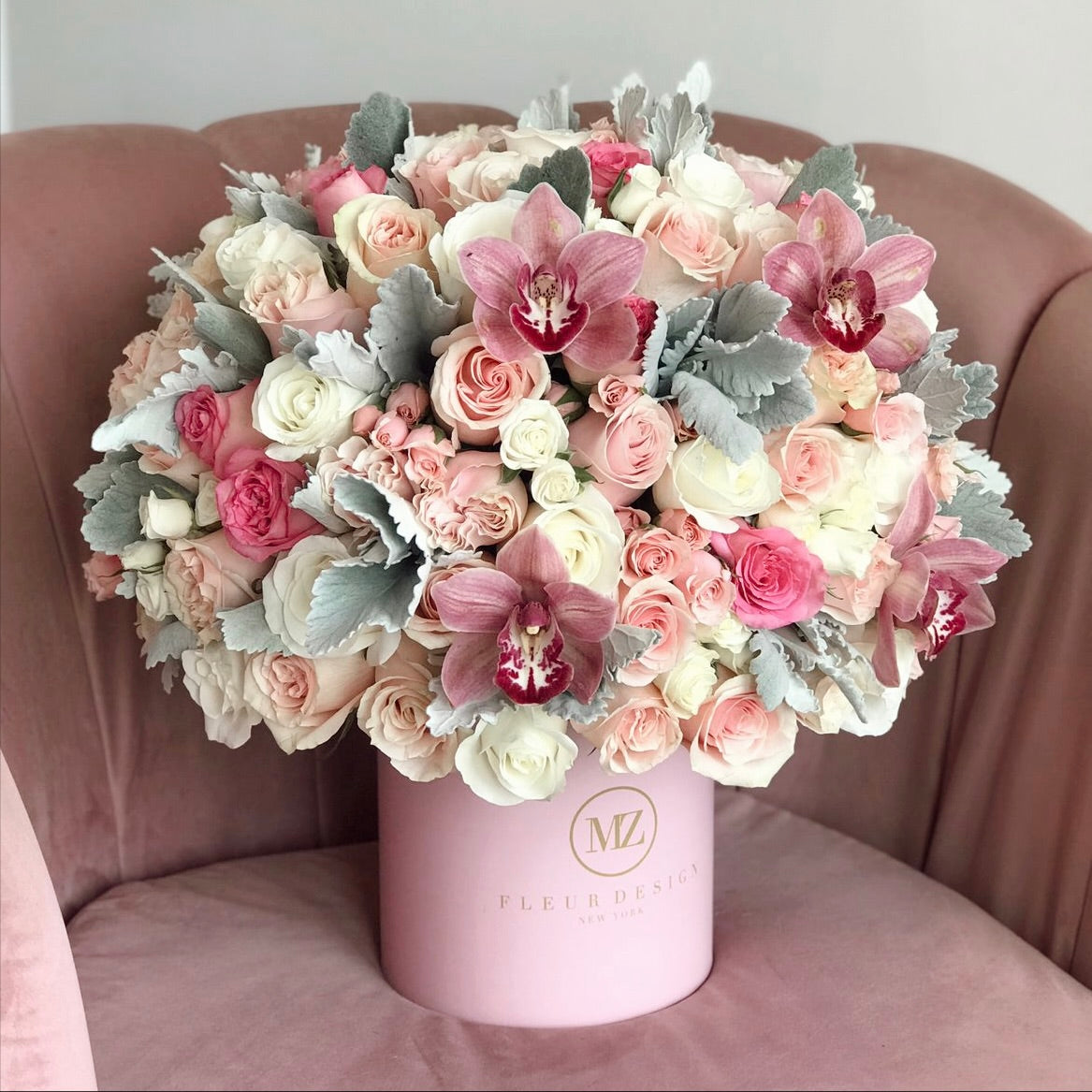 Pink Butterflies in Large Ecobox