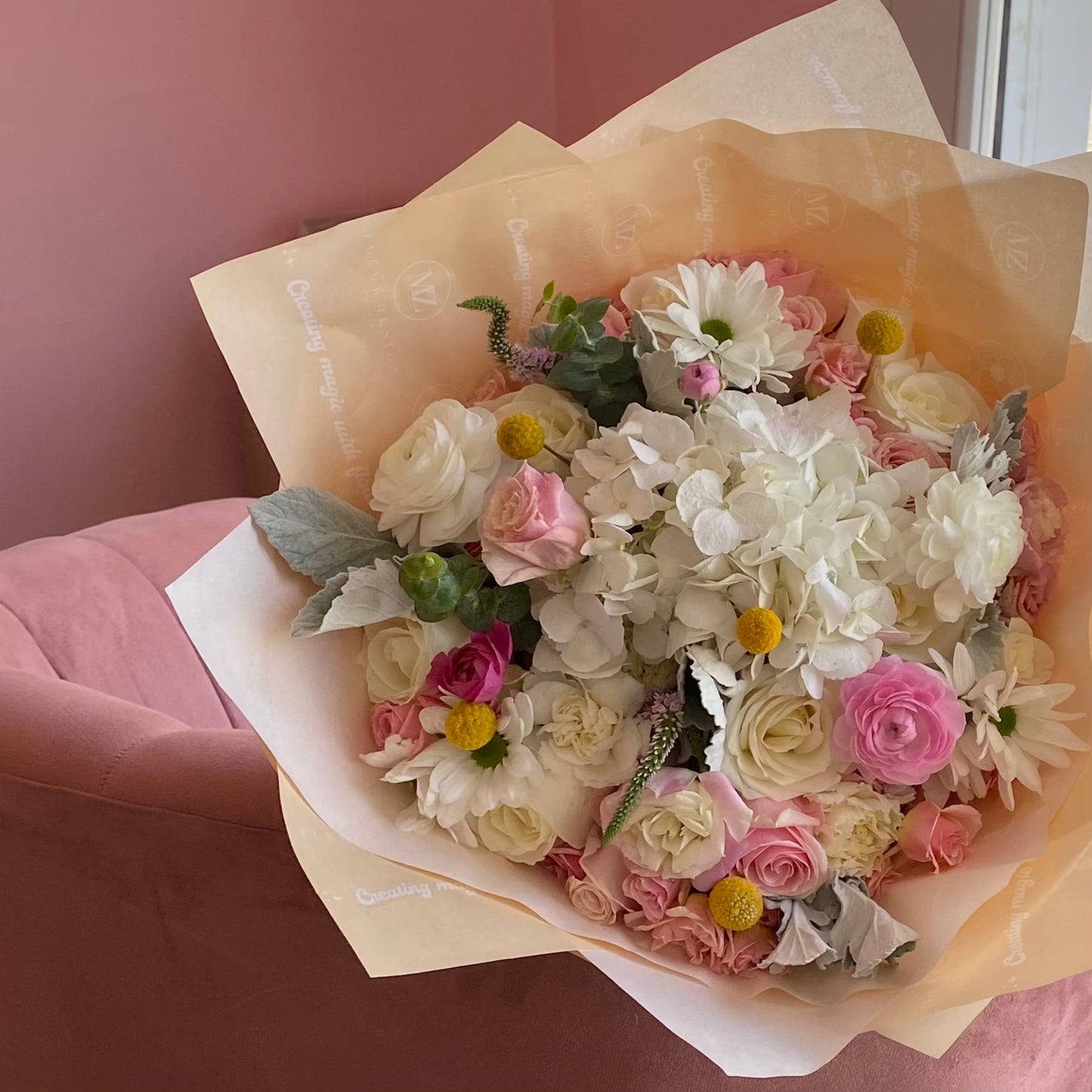 Mom Bouquet Rosa Medium
