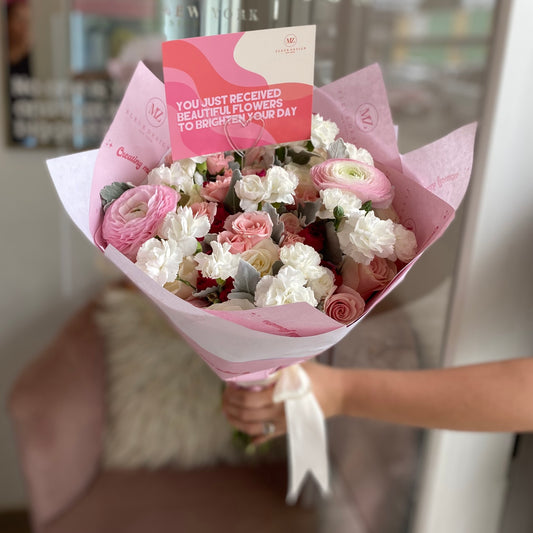 BOUQUET MIXTO COLORES PASTELES DIA DE MADRES
